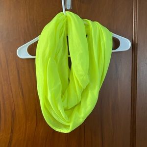 Neon infinity scarf!